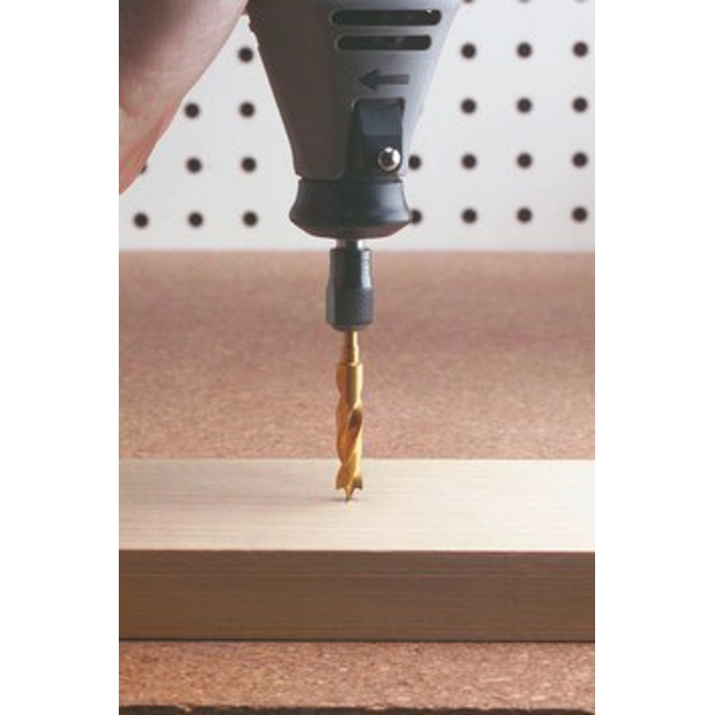 Vendita online Dremel 4 punte foratura legno 636 al titano diam. 3-4-5-6 mm.